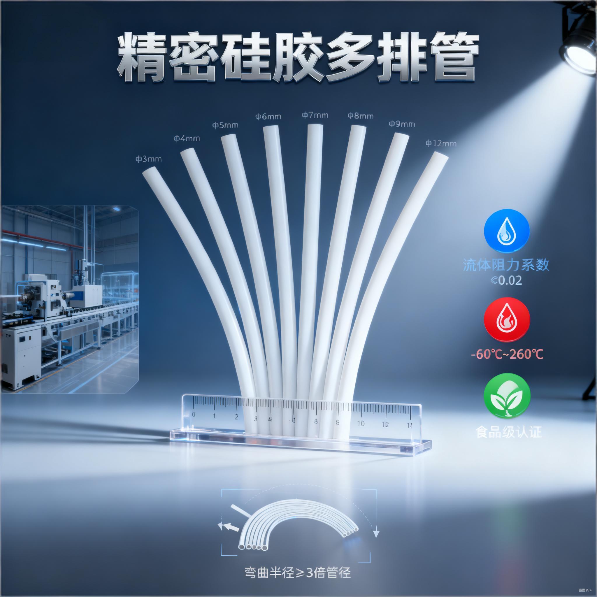 矽（guī）膠（jiāo）多排管