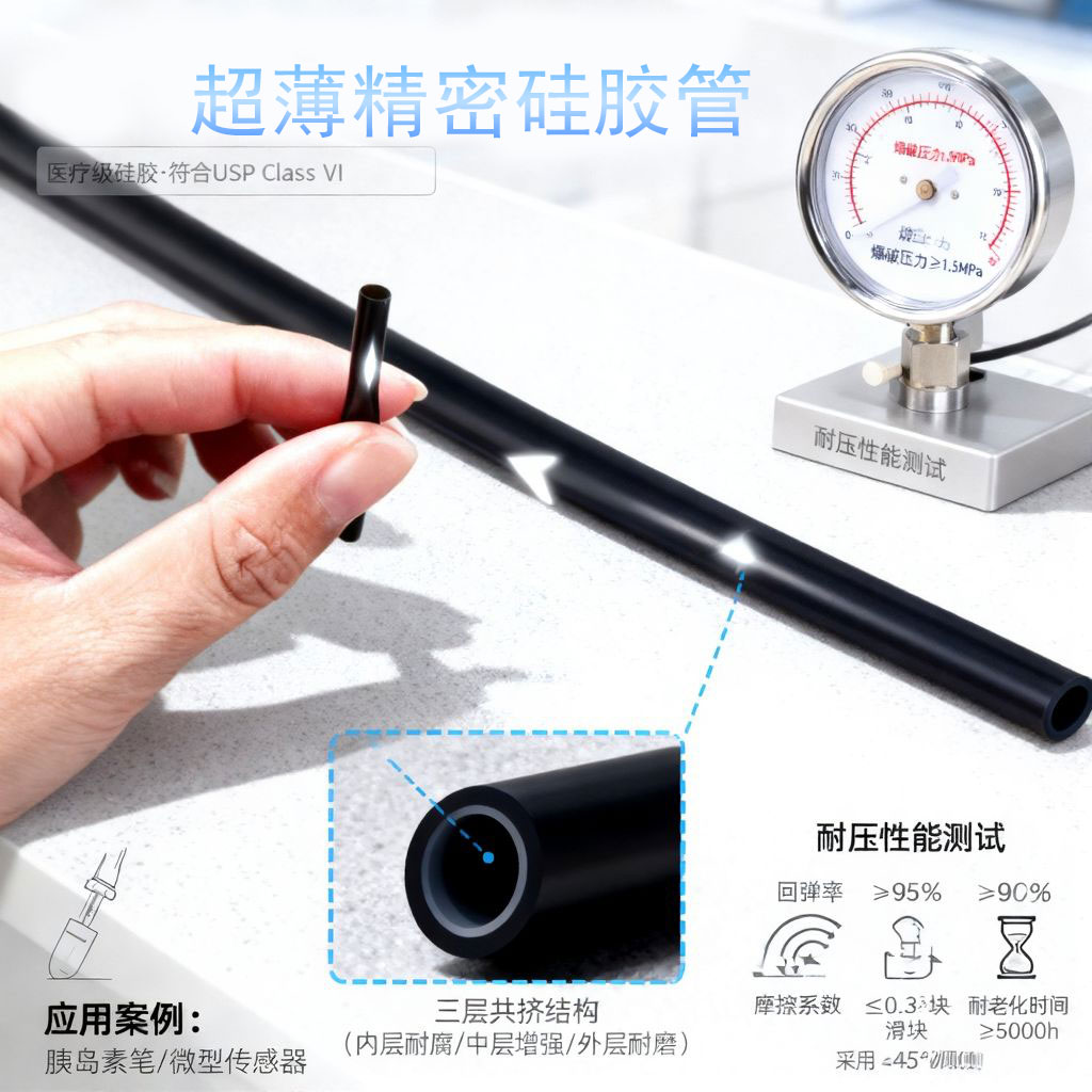  ​超薄矽膠（jiāo）管