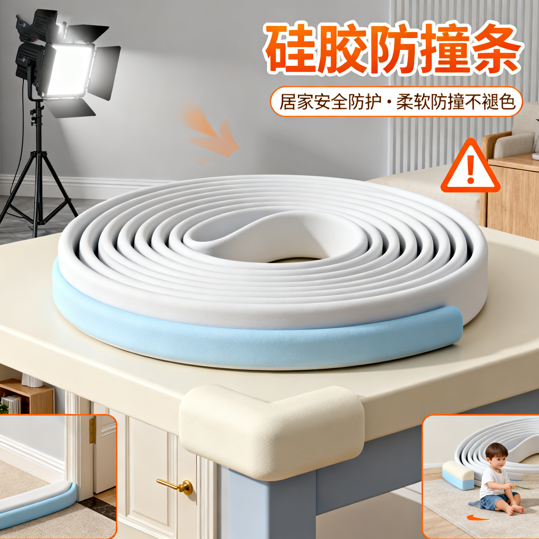 硅胶（jiāo）防撞条